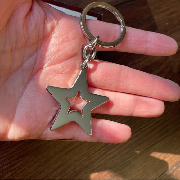 Brand New COACH Star keychain in red. - Picture 2 of 2